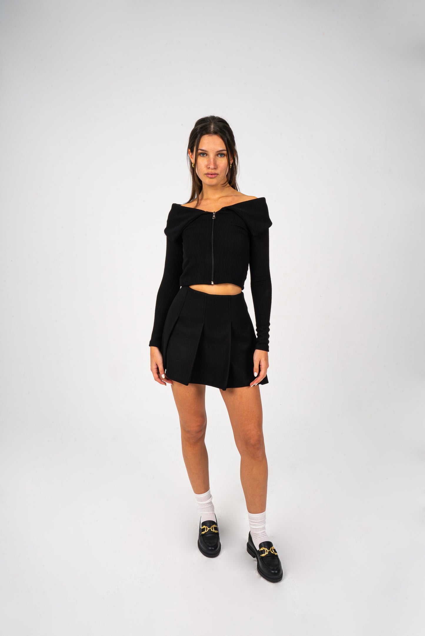 Zip It & Go Top in Black