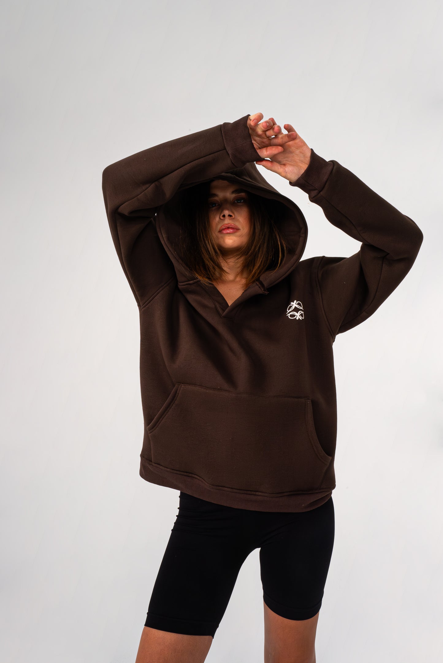 Comfy-days Hoodie - Brown