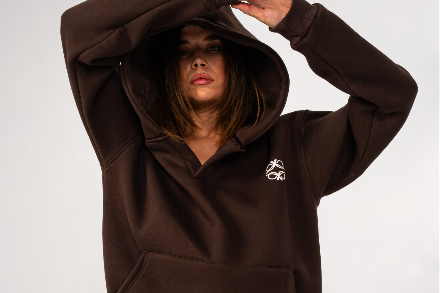 Comfy-days Hoodie - Brown