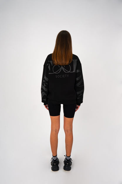 Self-love crewneck - Black
